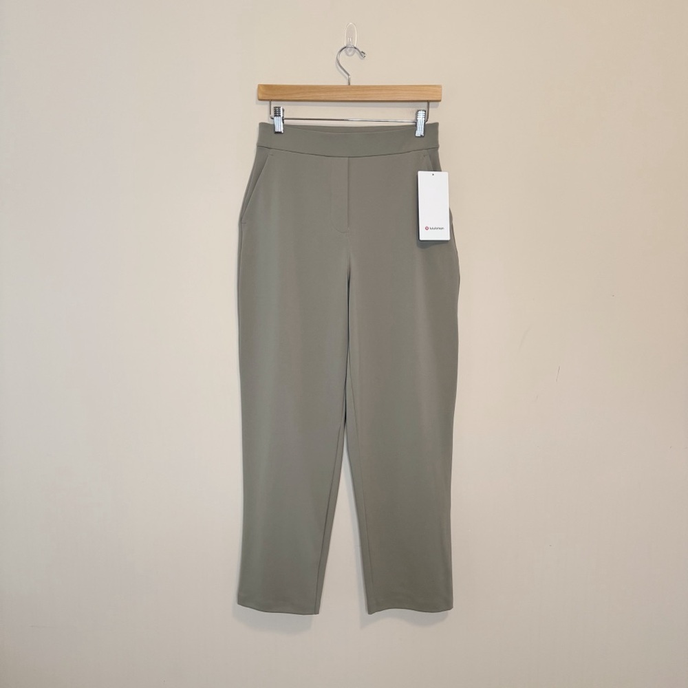 Lululemon Daydrift High-Rise Tapered Trouser Regular Warm Ash Grey NWT Size S